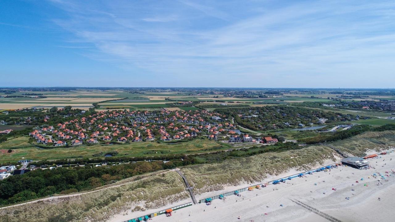 Duinvilla Aan De Zee B&B ザウテランデ エクステリア 写真
